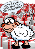 Un mouton original pour ton anniversaire
